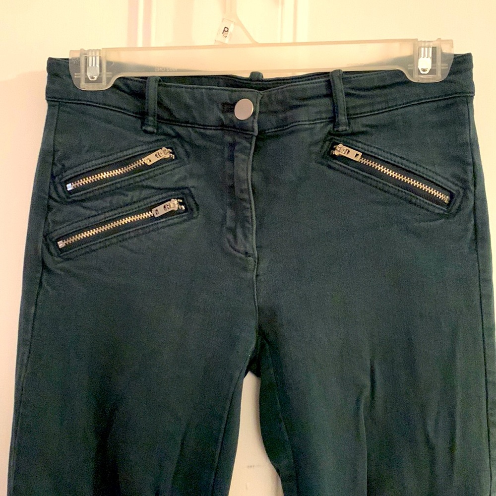 Gap green denim jeans